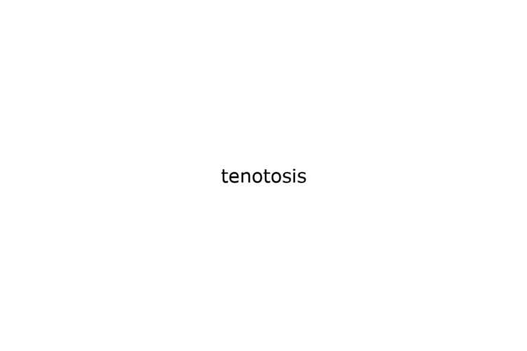 tenotosis