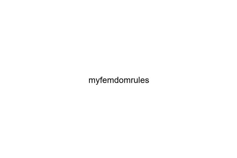 myfemdomrules