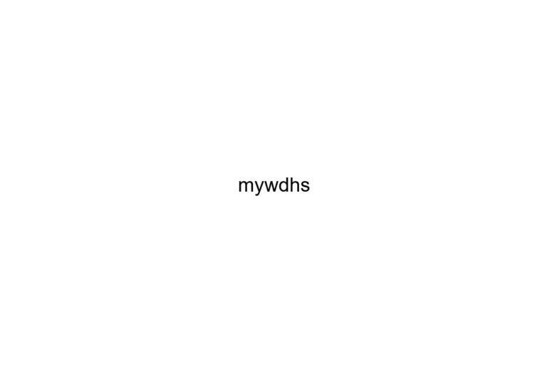 mywdhs