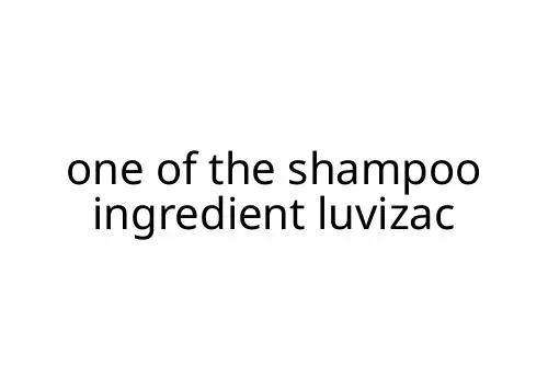one_of_the_shampoo_ingredient_luvizac