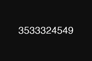 3533324549