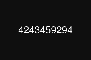4243459294