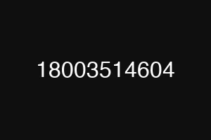 18003514604