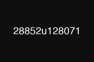 28852u128071