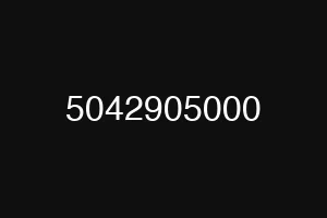 5042905000