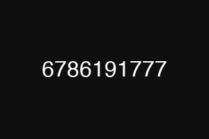 6786191777