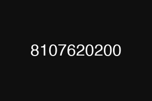 8107620200