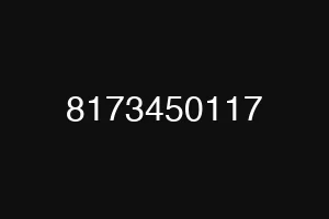 8173450117