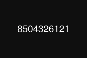 8504326121