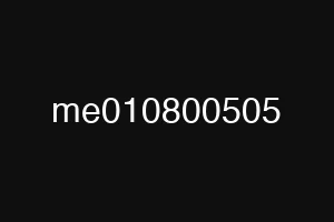 me010800505