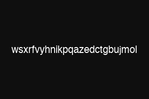 wsxrfvyhnikpqazedctgbujmol